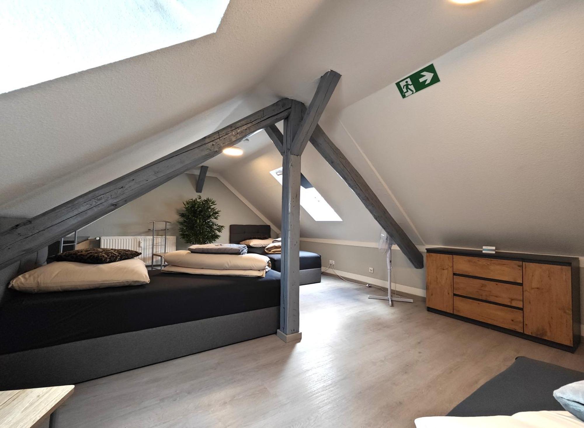 Ferien-Monteurwohnung Nom App1 Sky Terrasse High End Нортхайм Екстериор снимка
