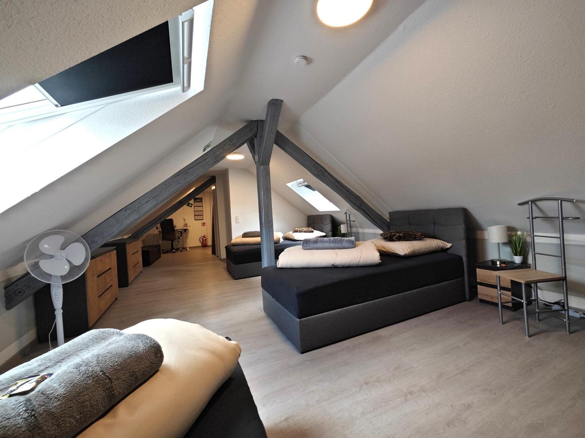 Ferien-Monteurwohnung Nom App1 Sky Terrasse High End Нортхайм Екстериор снимка