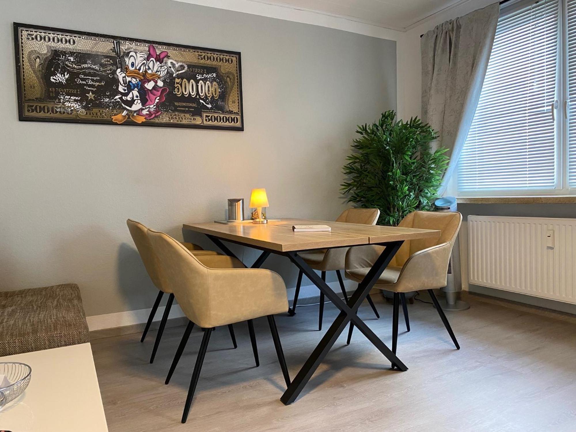 Ferien-Monteurwohnung Nom App1 Sky Terrasse High End Нортхайм Екстериор снимка